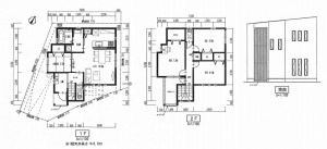 田宮本町1号地プラン図