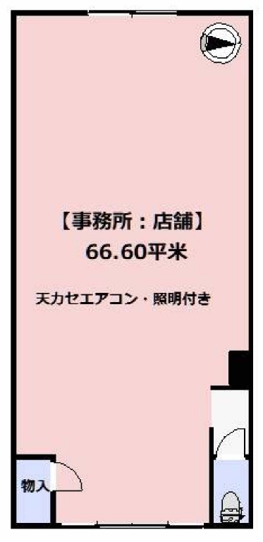 店舗事務 枚方日光ハイツ 図面
